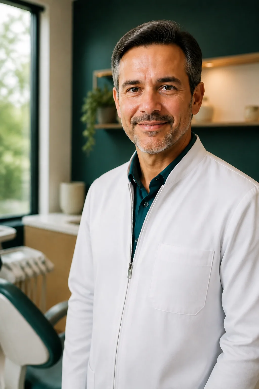 Dr. Bruno Tavares, cirurgião-dentista, CRO/SC 12345, especialista em Implantodontia